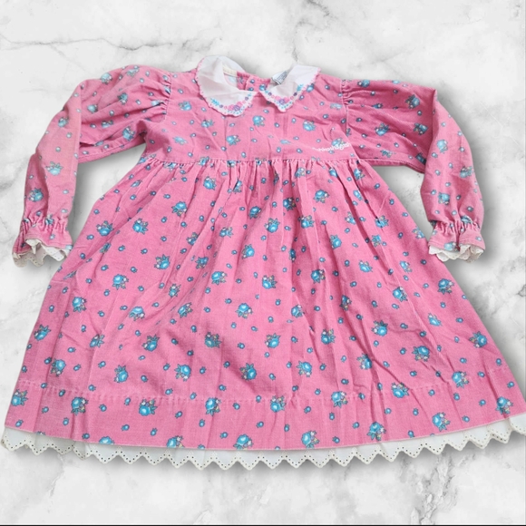 OshKosh B'gosh Other - Pink Floral Long Sleeve Dress
